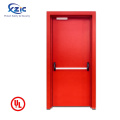 safety security strong double door panel fireproof emergency door supplier